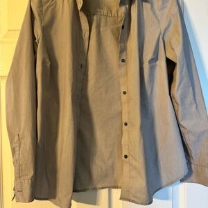 Apt. 9 Tan Button Down Shirt Relaxed Fit